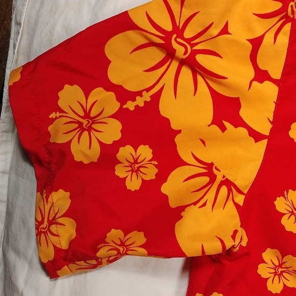 DOS Equis mens short sleeved button down shirt size large - Picture 5 of 12